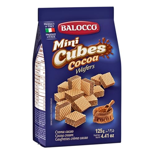 Wafer Mini Cubos de Cacau BALOCCO 125g - Italia