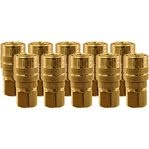 10 X Milton 715BK M Style Quick Coupler: 1/4-Inch Female Coupler by Milton - Used condition - US$34.40