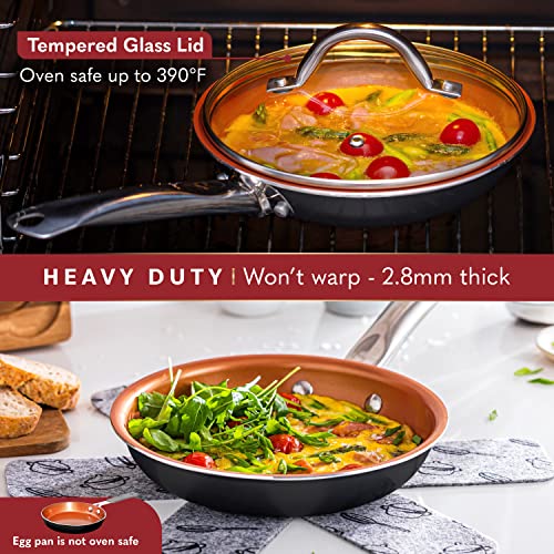 Home Hero Copper Pots And Pans Set -23Pc Copper Cookware Set Copper Pan Set Ceramic Cookware Set Ceramic Pots And Pans Set Nonstick Induction Cookware Sets Pot And Pan Set Nonstick Cookware Set #TOP5