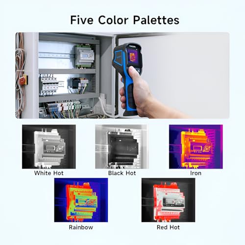 Image of XPR3SS TOPDON TC004 Mini Thermal Camera 240x240 TISR Resolution, Infrared Thermal Imager, -20C to 450C Temp Range, 25Hz IR Camera for Electrical Inspection, HVAC, Automotive, Building Diagnostic