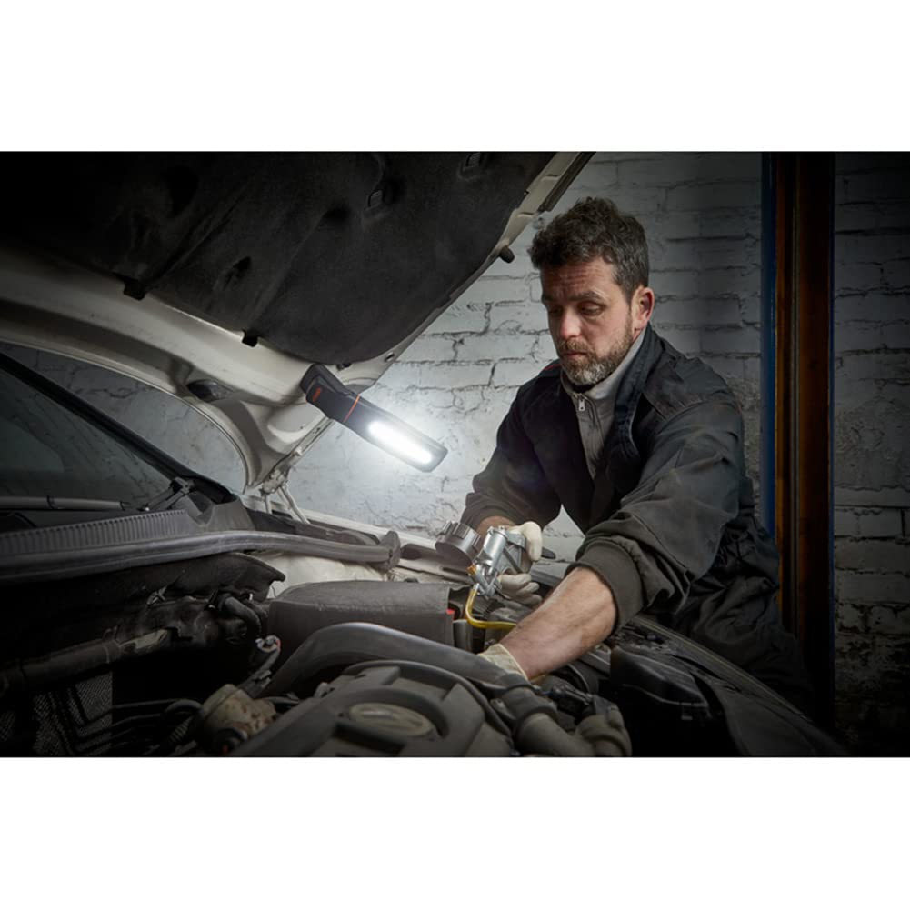 OSRAM LEDinspect MAX500, luce di ispezione a LED, 6000K, luce di lavoro a LED ricaricabile, magnetica, incl. gancio