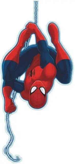 Autocollant mural Spiderman 3D pour chambre d'enfant - Sticker Marvel facile à poser