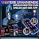 APP Analvibratoren für Mann Prostata Stimulation Männer mit Penisring 9 Schwungmodi & Rollkugeln-Stoßfunktion 9 Vibrationen Analplug für männer Sex Spielzeug für die Männer Anal Vibrator Anal dildo