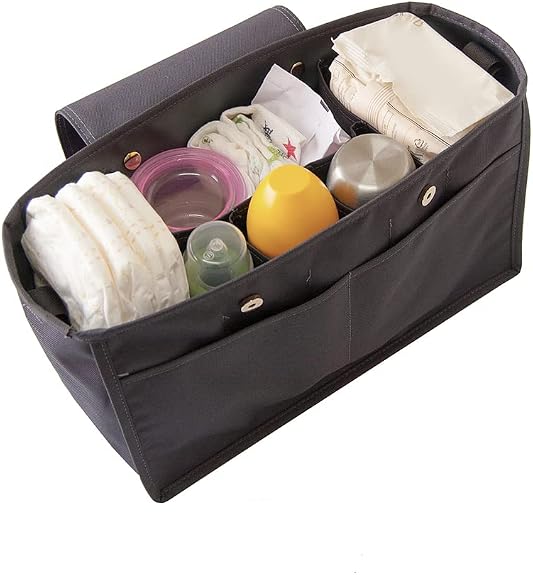 Organizador De Bolso YONBEN - Insertos Divisores Con Cremallera Para Mantener Todo En Orden
