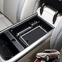 Cnaurda Armrest Storage Box Organizer Center Console Tray Compatible with 2022 2023 Genesis GV60 Automotive Accessories