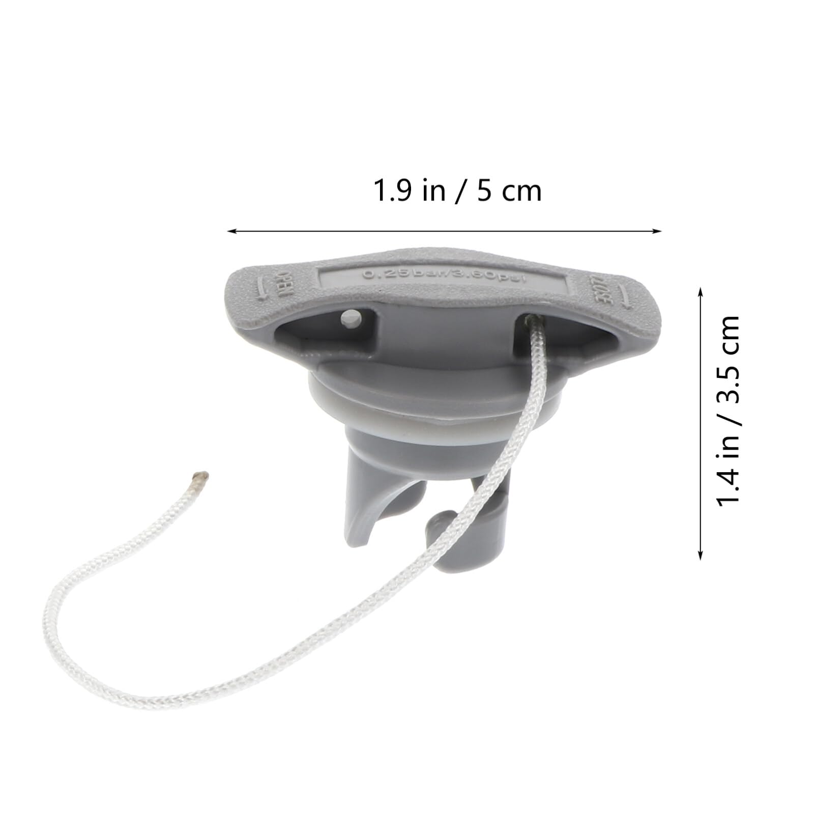 Toddmomy De Valve D'air Pour Kayak À 8 Trous Pièces De Bateau Gonflable Installation Facile Pour Kayak Canoë Piscine
