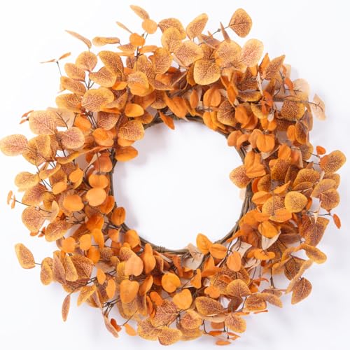 Fall Wreaths for Front Door 22 Inch Autumn Outdoor Wreath