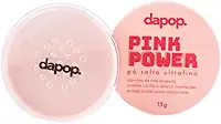 Pó Solto Para Maquiagem Pink Powder Com Rosa Mosqueta - Dapop