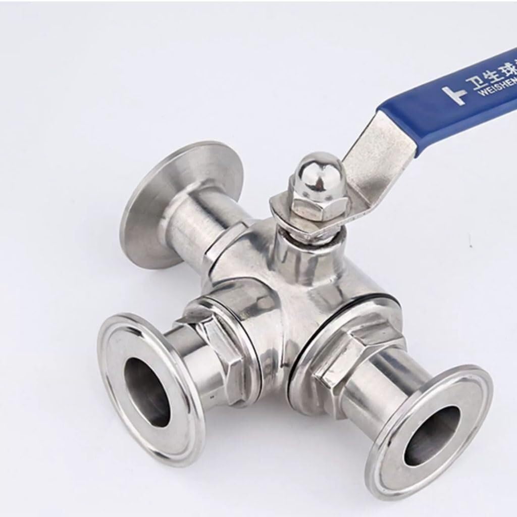 Valvola a sfera, in acciaio inox T-Port & L-Port Design per un controllo durevole del flusso, ghiera OD per un funzionamento affidabile