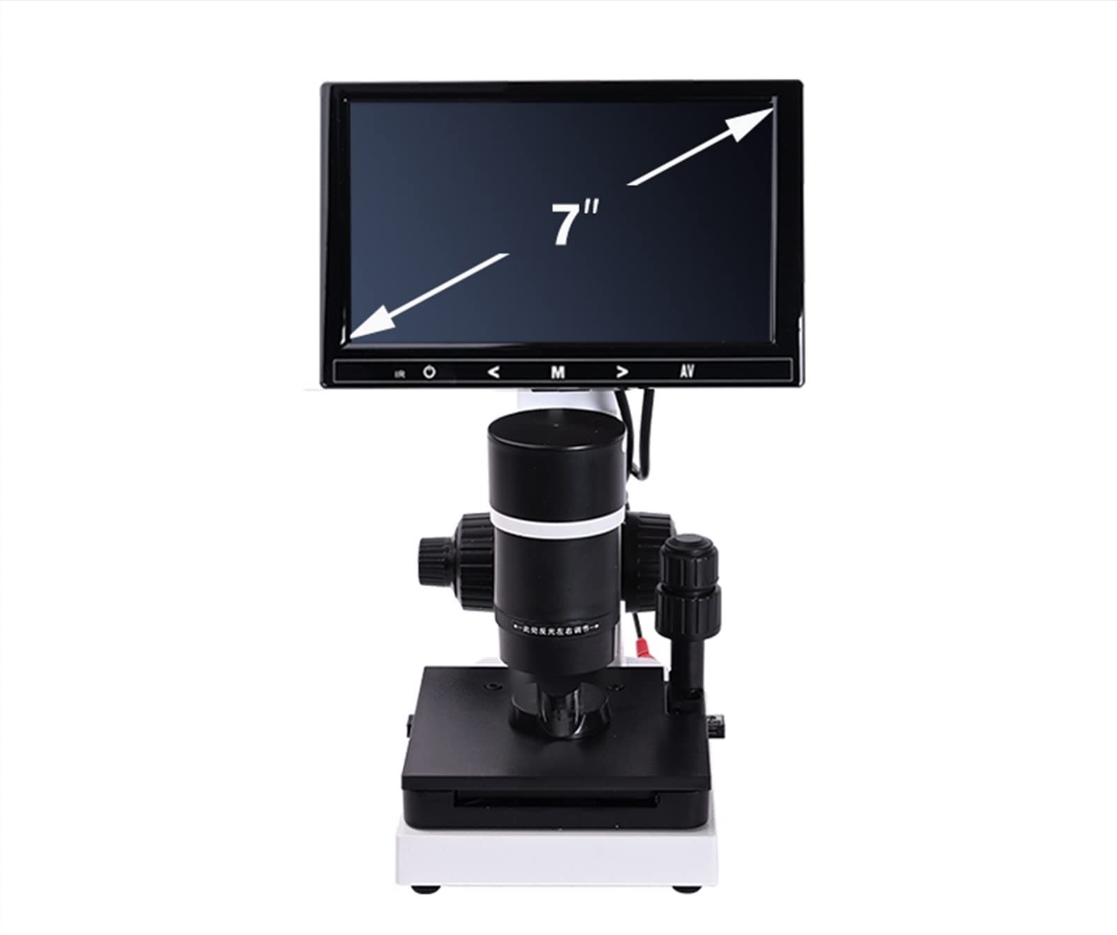 Microscopio, Profesional Nailfold Microcirculación capilar USB HD Microscopio Digital Sangre + Pantalla LCD a Color de 7 "o 9"(7inch LCD Screen)