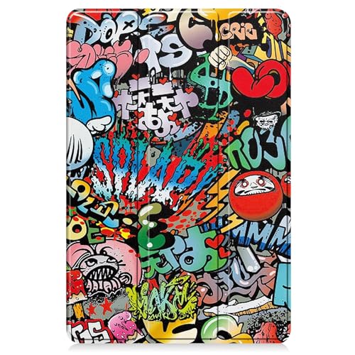Image of ProElite Case Cover for Realme Pad 2 11.5 inch Cover, Smart Flip Case Cover for Realme Pad 2 11.5 inch Translucent Back with Stylus Pen, Hippy
