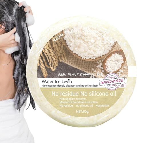 Barra de Champú para el Cabello - 60g Barra De Jabón Capilar Fortalecedora Control De | Champú De Viaje,para Hombres y Mujeres Cuidado Diario del Cuero Cabelludo Limpieza Nutrición Control de Grasa