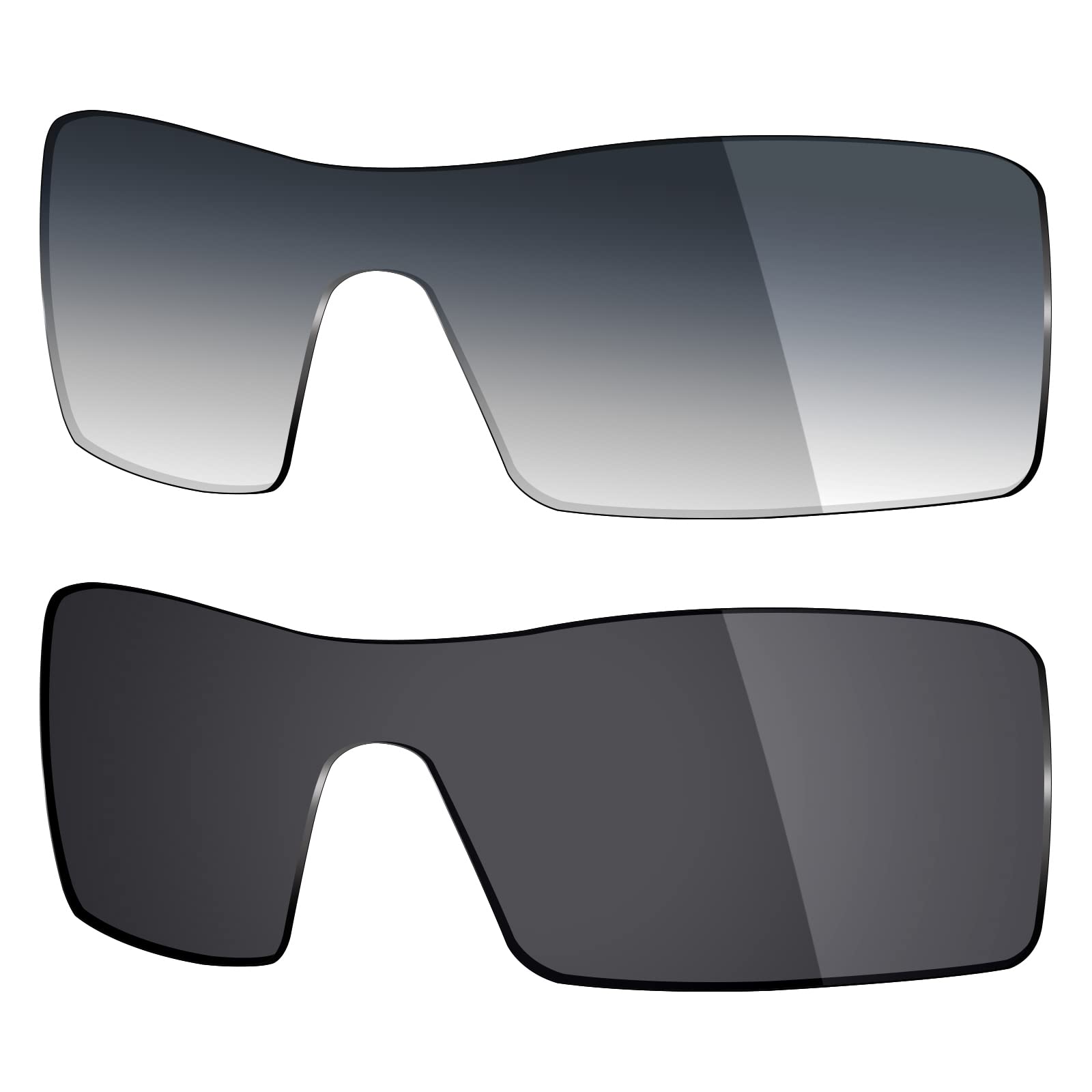 Mryok 2 Pair Polarized Replacement Lenses for Oakley Oil Rig Sunglass - Options