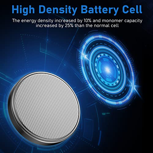 Image of POWEROWL High Capacity CR2450 Battery (15-Pack) 3v Lithium Batteries, 10 Years Leak-Free, Long Lasting CR 2450