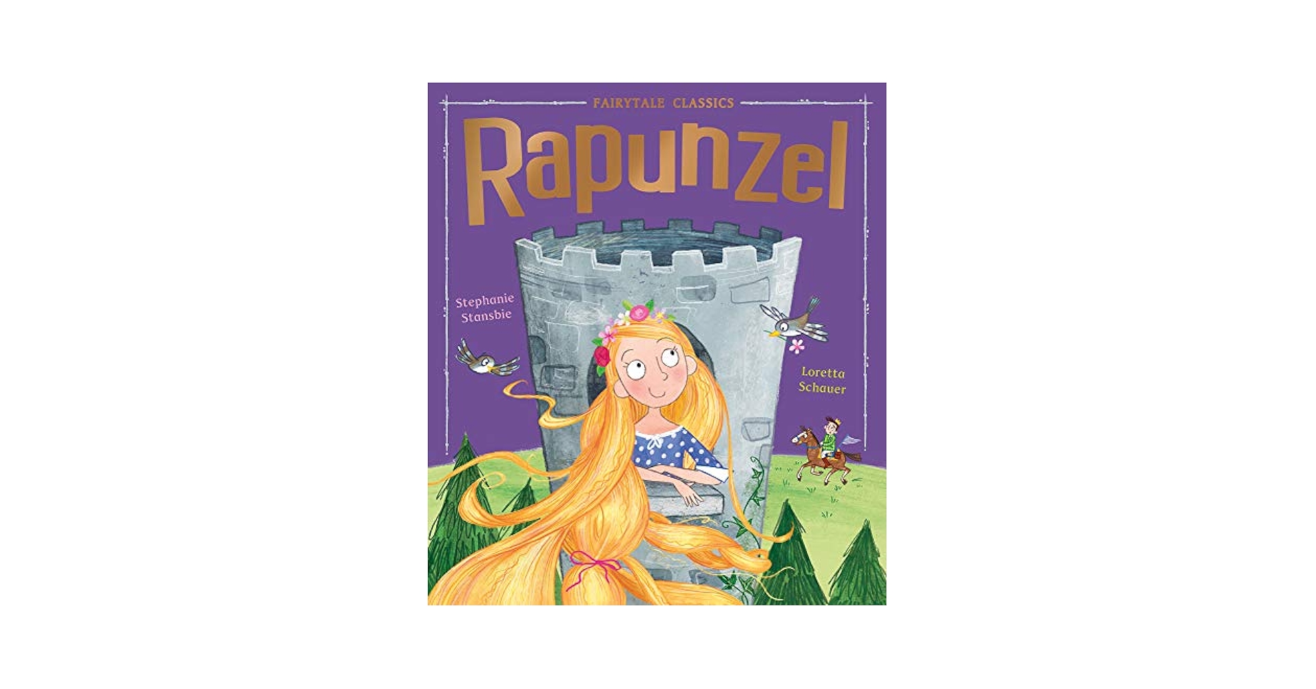 絵本・児童書 Tangled rare picture book Rapunzel: Stephanie Stansbie: 9781788813686: Amazon.com: Books