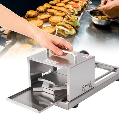 Commercial Bagel Slicer - Cutting Even Bagels & Bun Slices,4 Cutting Height Available, Hamburger Bun Slicing Machine
