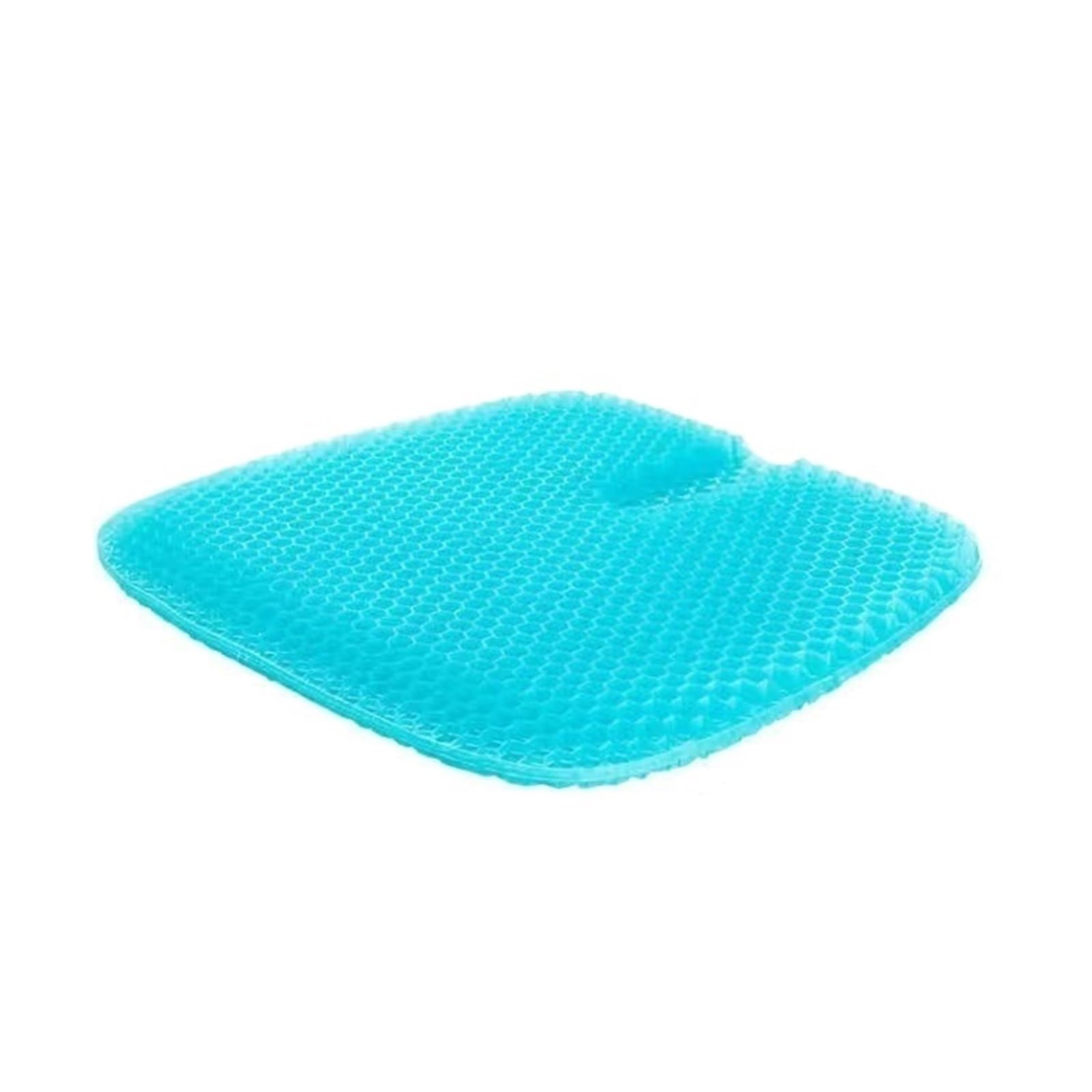 EGwvdgmb Gel Cooling Car Seat Cushion, Cooling Car Seat Cushion Latex Silicone Gel Honeycomb Office Light Blue