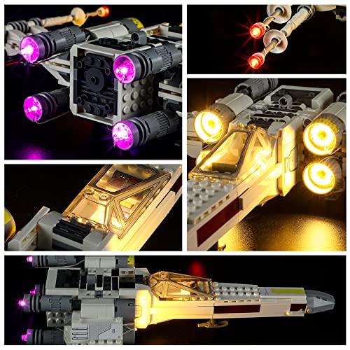 YEABRICKS Kit Luci a LED per Lego 75301 Star Wars