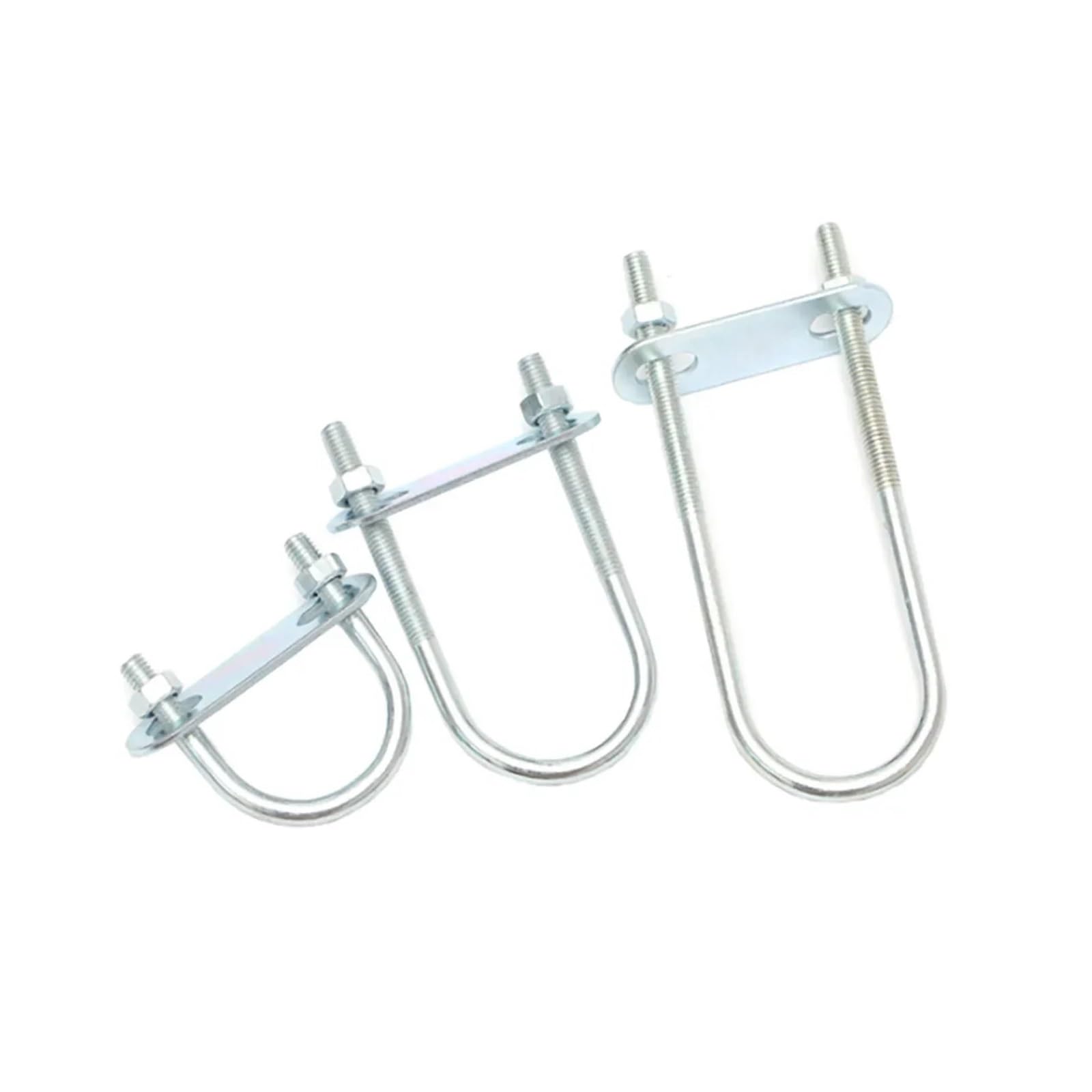 Bullone Bullone a U zincato esteso/vite a U/morsetto a U/bullone di guida/cerchio a clip M6MN8M10M12(2set M8x34x250)