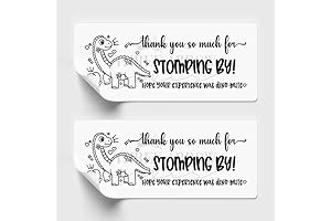 Stomping Good Thank You Stickers