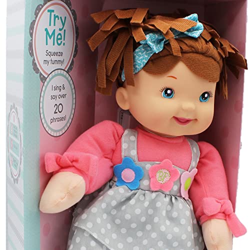 Muñeca Little Talker con 20 Frases y Vestido Lavable miniatura 6