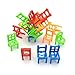 Jialeey Balancing Toys Plastic Chairs Stacking Intelligence Multiplayer Balance Game Children Desk Play Game Toys for Kids Children Boy Girl Adults, 18PCS
