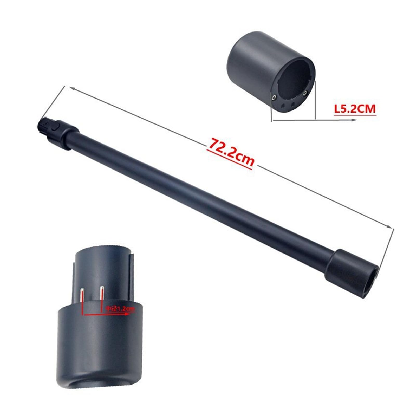 parti Tubo di prolunga, compatibile con DREAME R10, R20, R30, accessori for aspirapolvere senza fili portatili