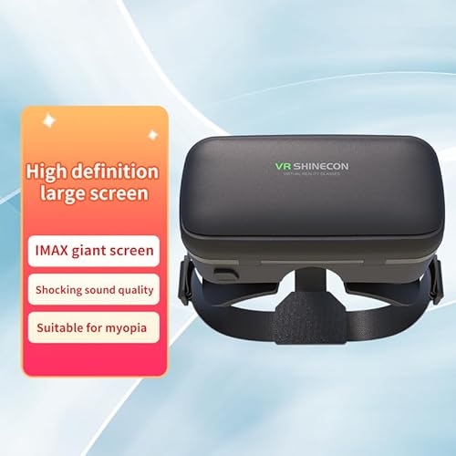 Umeeutoo Vr Shinecon Kids Vr Headset For Iphone & Android Phone, Virtual Reality Goggles With Touch Button For Vr Game Video Movies thumb #2