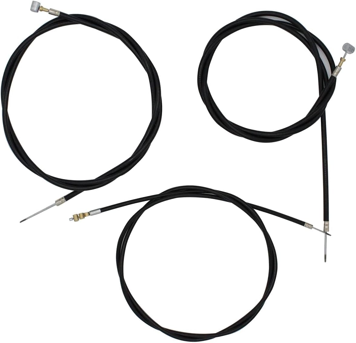3 PCS Universal Motorcycle Cable Kit, Clutch, Brake, Throttle Bicycle