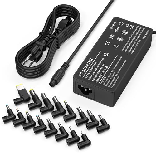 Universal AC Adapter 90W Laptop Charger Compatible with Lenovo HP Dell ASUS Acer Samsung Gateway Notebook Ultrabook Chromebook Pavilion EliteBook Inspiron Latitude ThinkPad and More with 16 Tips?