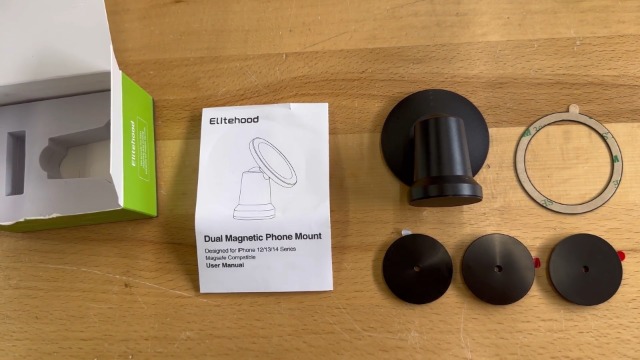 Strong Magnetic Phone Holder For Gym – 360° Rotation Mount Compatible With MagSafe IPhones