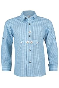 Isar-Trachten 48307 Jungen Trachtenhemd 140