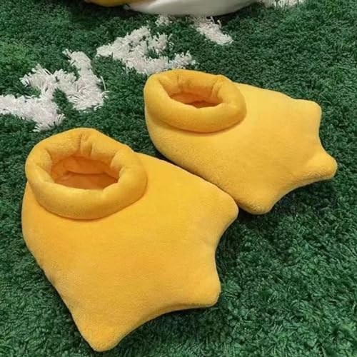 Duck Slippers for Women, Duck Feet Slippers, Unisex Novelty Animal Memory Foam House Shoes3