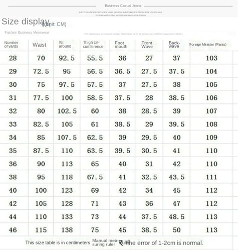 Jeans Pants Trousers Denim Fat Plus Size Classic Trendy Stretch Black Casual Commuter Straight for Men4