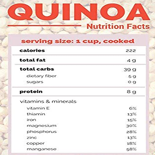 Image of Miltop White Quinoa Seeds, 1 Kg | Export Quality