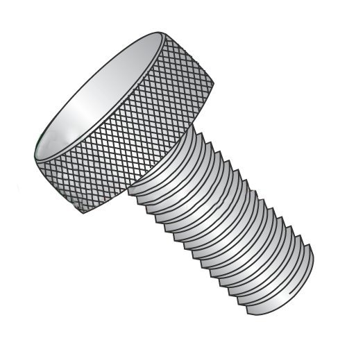 4-40 x 7/16 Knurled Thumb Screws/Stainless Steel (Carton: 100 pcs)