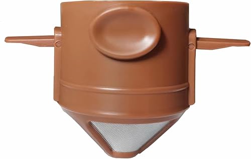 Gotero de café para verter sobre café, filtros de café reutilizables de acero inoxidable, filtro de café fácil de limpiar, cafetera de viaje sin