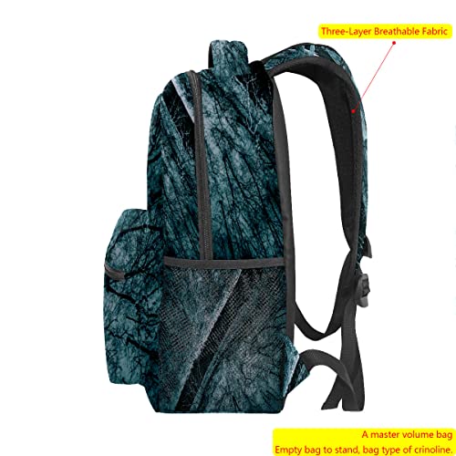 Girls Backpack For Teen Kid Lightweight Travel School Bag Beautiful Aerial Overhead Shot Of A Narrow Road Casual Daypack Laptop Backpacks For Men Women #TOP3