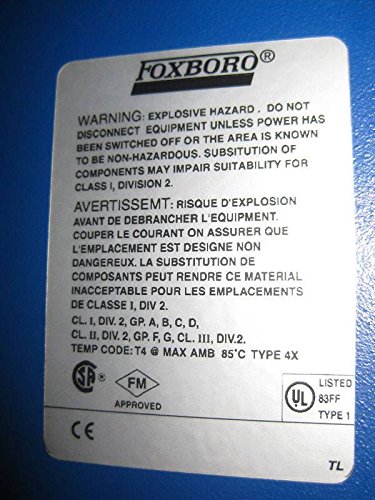 Foxboro 875CR-A3F-A Electrochemical Intelligent Analyzer 875CRA3FA Transmitter