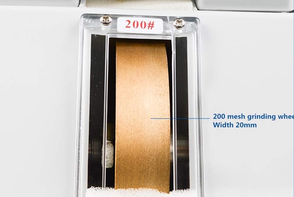 MXBAOHENG Optical Eyeglass Grinder Hand Edger Manual Lens Grinder CP-7-20 Double Wheel Holder (110V)