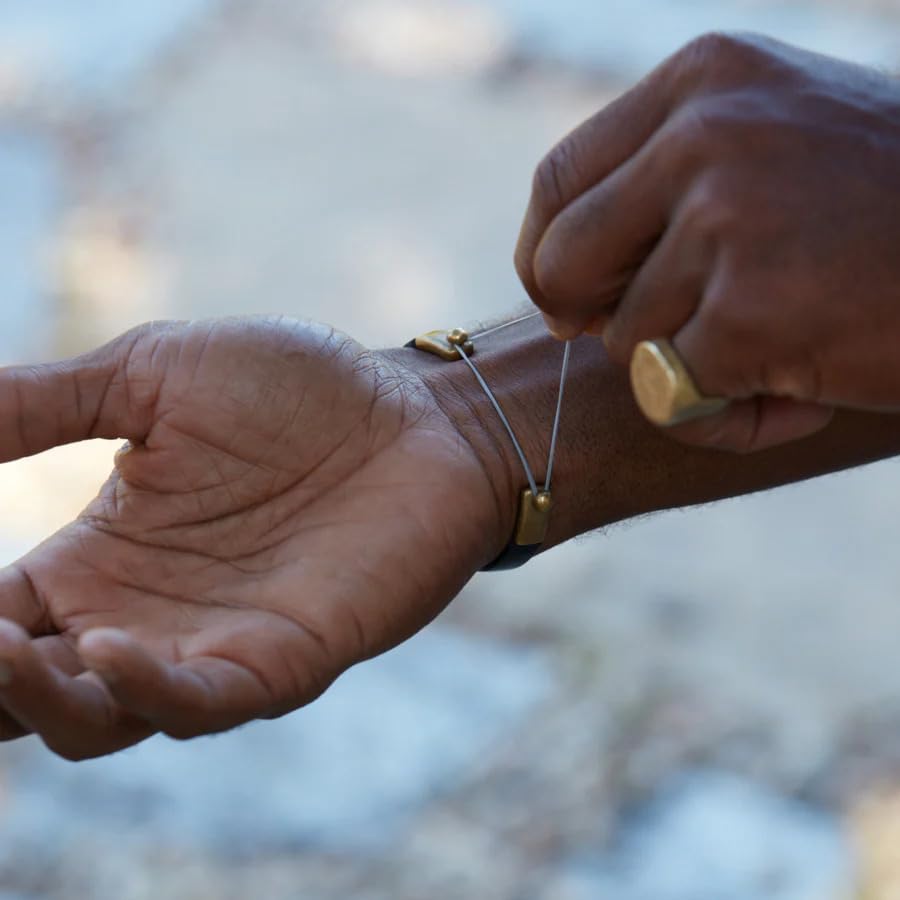 Mindfulness Anxiety Relief and Stress Relief Snap Bracelet with 100% Silicone Rubber Band, Includes 5 Shade Bands for Positive Thinking4