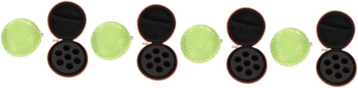 8pcs Essential Oil Holder Storage Pack Portable Carrying Case for Travel Essential Oil Roller Bottles Travel Organizer