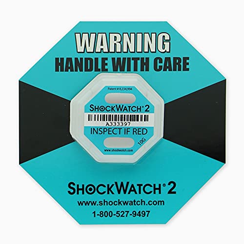 Indicateurs d'impact Shockwatch 2 · 10G (Turquoise) - Lot de 10 unités Cover