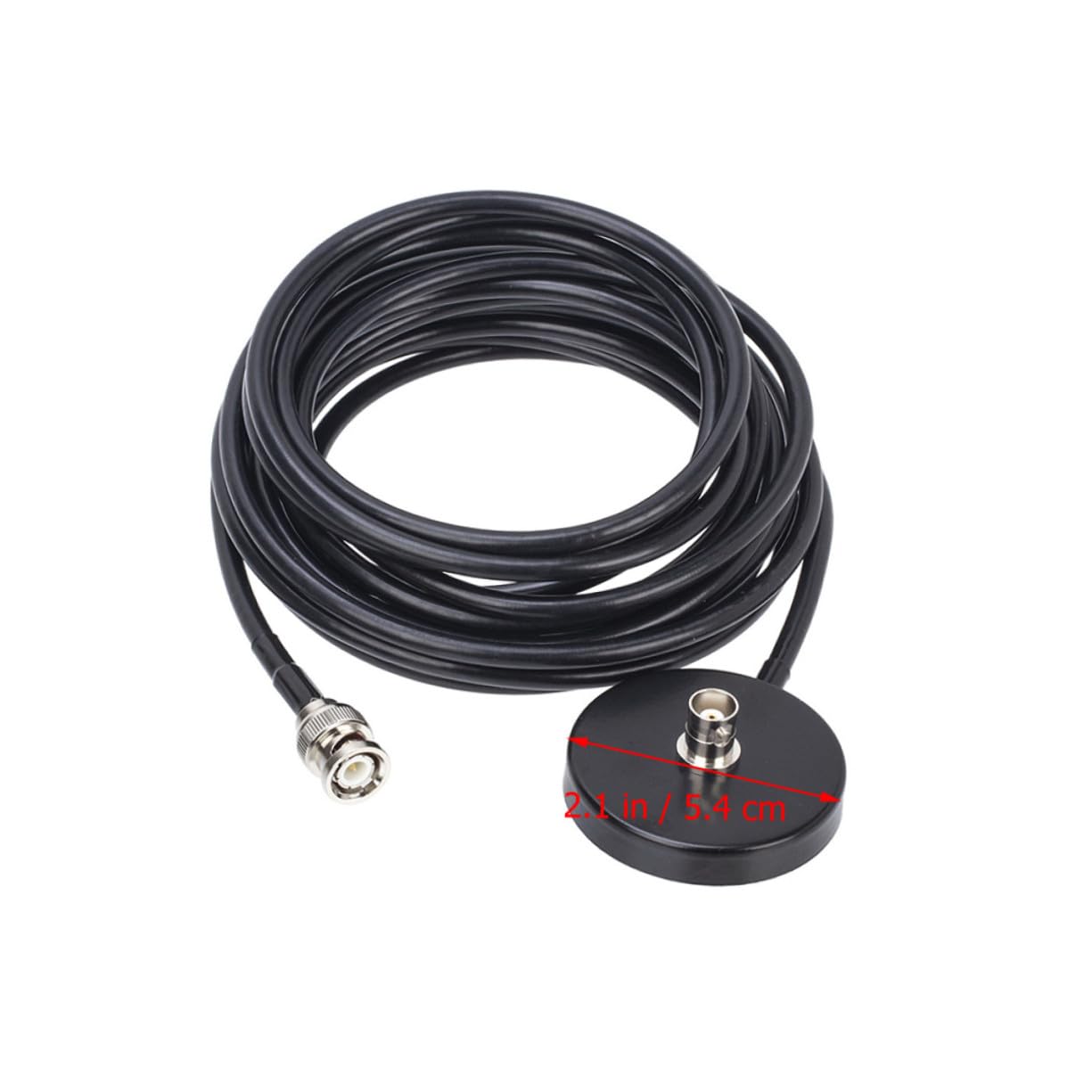 5 Base Metros Cable para Antena de Magnética con Coche