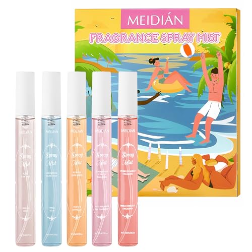 Perfume Body Spray para mujer, mini de 5 x 10 ml, perfume...