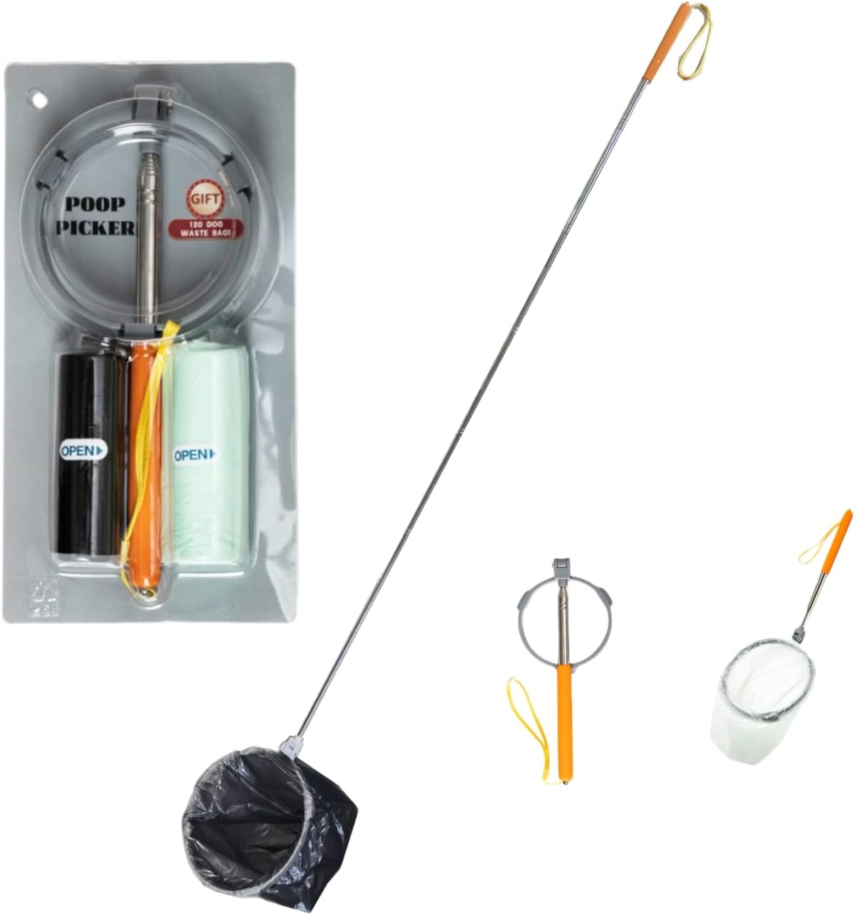 storcfe 2023 New Dog Pooper Catcher with Bags. Small