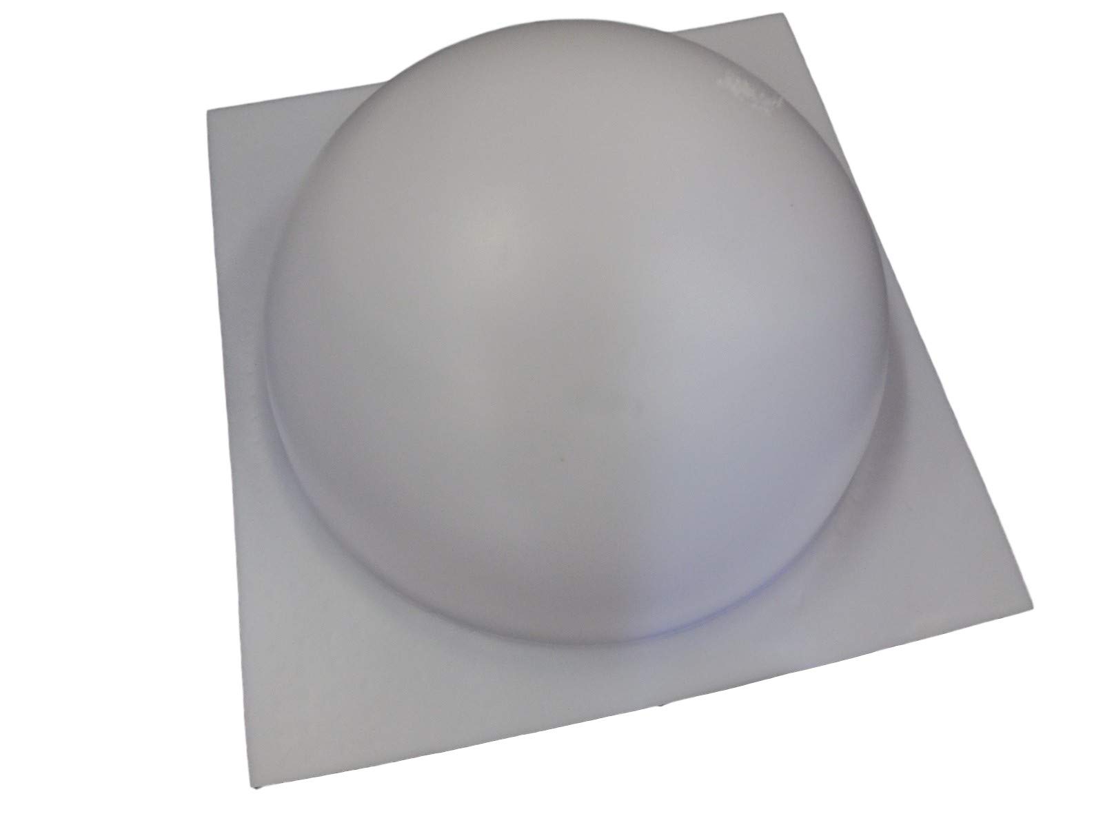 10 Inch Half Ball Sphere Plastic Craft Mold use with Concrete or Cement for Making Garden Stones 7013