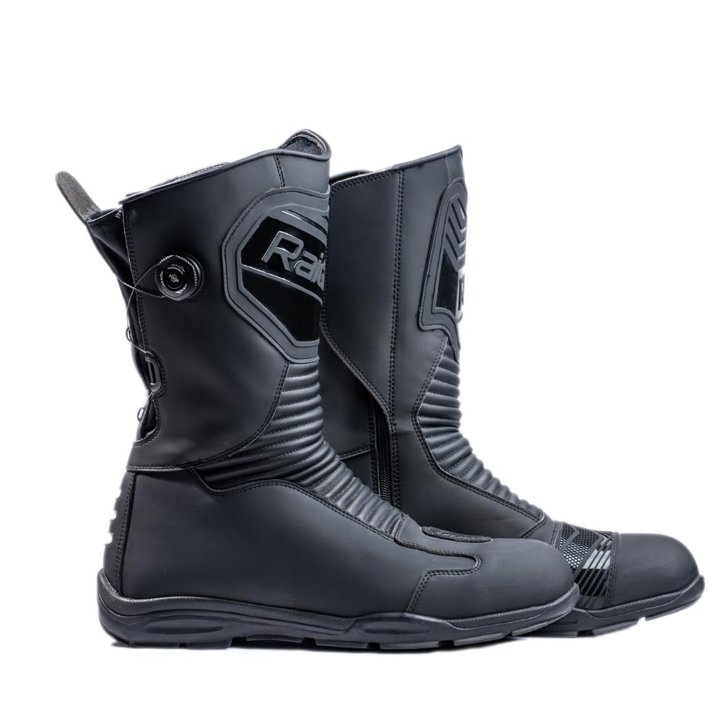 Raida Discover Evo Motorcycle Boots | Adventure Touring Riding Boots with Dial Closure | Water-Resistant, High-Grip Sole, Gear Shift Pad-image-18