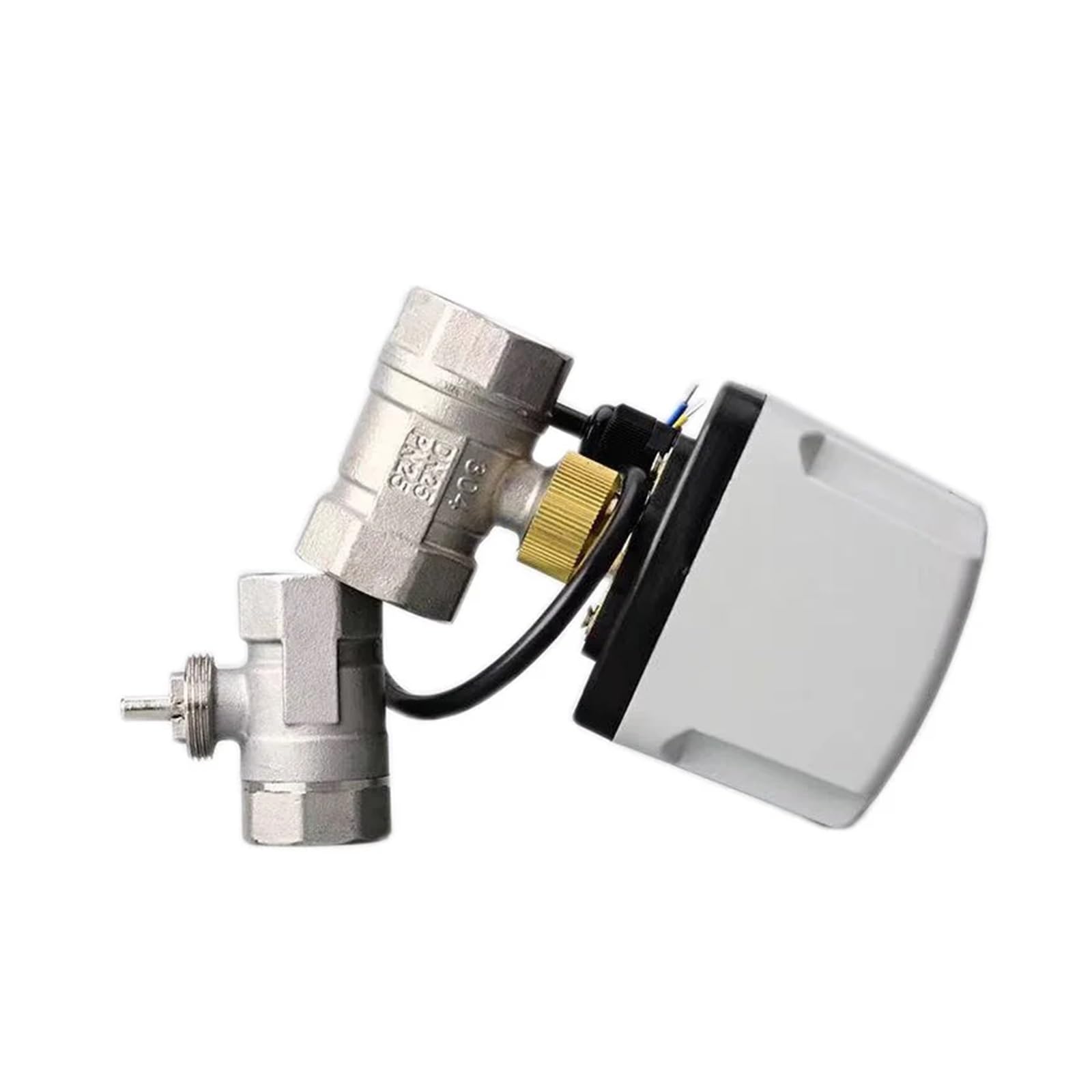 Valve motorisée Vanne à boisseau sphérique motorisée en acier inoxydable normalement fermée 1/2", 3/4", 1", 2", 220 V, 12 V, 24 V, IP65(DN50,CLOSED_24VDC_CR04)