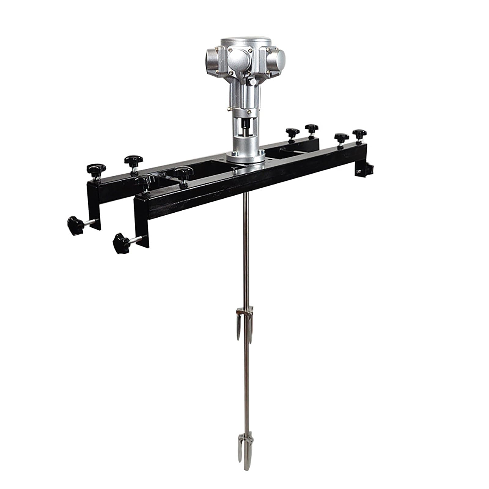 YZDKJZ 1000l Ibc Air Agitator, 1/2 Horsepower Electric Tank Mixer Machine, Speed 0-2500rpm, Adjustable Total Length 75-137cm, For Paint Coating Materials Viscous Liquid Ink Dissolver